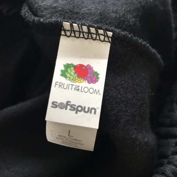 Fruit of the Loom Sofspun Track pants NWOT - Picture 3 of 3